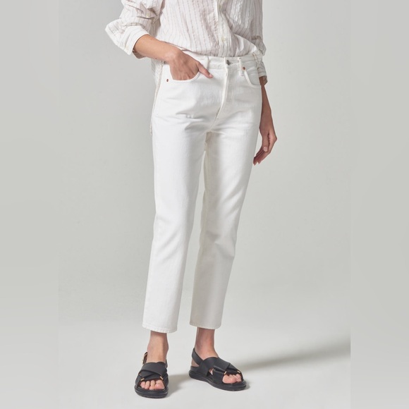 Citizen Of Humanity Charlotte High Rise Crop Size 26 - Picture 2 of 7